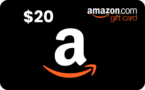 Amazon gift card $20